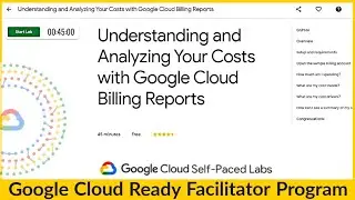 Understanding and Analyzing Your Costs with Google Cloud Billing Reports | #GoogleCloudReady