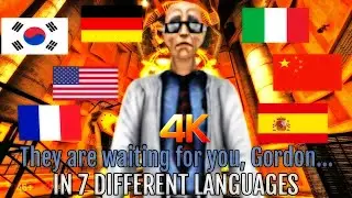 Half-Life - in the test chamberrrr... in 7 Different Languages