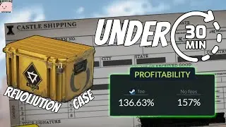 PROFITABLE TRADE-UP IN UNDER 30mins | CS:GO REVOLUTION CASE