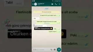 Tiktok Duygusal WhatsApp Konuşmaları(👉instagram: Umutclkkk 👈)