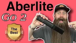 Aberlite Go 2 - BEST Cordless Beard Straighter/Heated Brush!