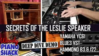 Yamaha YC61 Review - Hammond Organ LESLIE SPEAKER