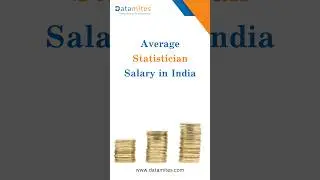 Statistician Salary in Indian Cities | #datamites #datascientist #salary #shorts