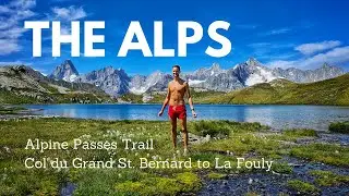 Unknown View! - HIGHEST MOUNTAINS OF THE ALPS | Hiking Swiss Alpine Passes Trail | Switzerland 4K