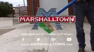 Marshalltown - Green Nylon Broom - Concrete Finishing