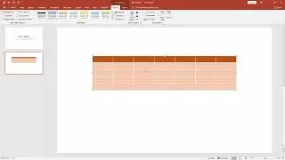 How to save a custom table style in PowerPoint