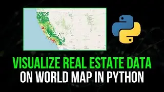 Real Estate Data Visualization Using Map in Python