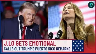 Jennifer Lopez Slams Trump’s Puerto Rico Rally Comments as ‘An Offense to Humanity’| VIDEO