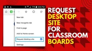 Request Desktop Site - Google Chrome #shorts