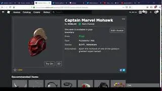 How To Get Captain Marvel Mohawk | Roblox Egg Hunt 2019