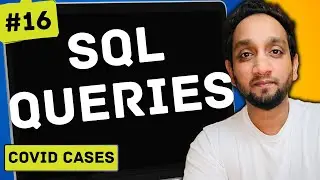 COVID Cases - SQL Interview Query 16 | SQL Problem Level "MEDIUM"