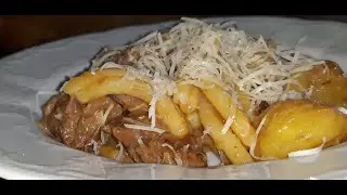 Resep pasta dengan daging empuk alla rendang orang Barat | Pasta with beef stew