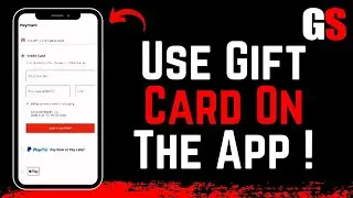 How to Use a Gamestop Gift Card on the Gamestop App !