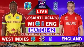 West Indies vs England Live Match | WI vs ENG Live Match Today | ICC T20 World Cup Live Match