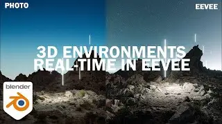 3D Environments in Blender EEVEE | Recreating Photos Walkthrough