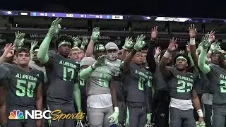 2023 All-American Bowl: Players pay tribute to Buffalo Bills Damar Hamlin | NBC Sports