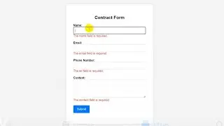 Validation form laravel step by step easy