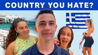 INSANE: Why Greeks HATE Turkey! Greek Boy Gave Up on Hating Turkey!