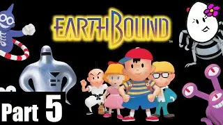 Bubblegum Monkeys and Zombie Traps! Playing more EARTHBOUND! Part 5