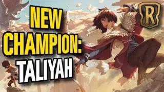 NEW CHAMPION: TALIYAH & More Shurima Card Reveals | Legends of Runeterra: Empires of the Ascended