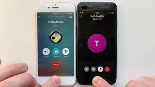 WhatsApp vs Signal Messenger Incoming Call