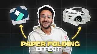 Filmora 13 | PAPER FOLDING EFFECT like Ali Abdaal