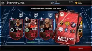 BEST PACKS IN NBA LIVE MOBILE & LIT PULLS! NBA LIVE MOBILE PACK OPENING