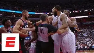 Washington Wizards, Toronto Raptors scuffle just minutes into Game 3 | ESPN