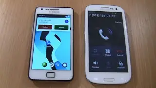 Over the Horizon Incoming  & Outgoing call at the Same Time Samsung Galaxy S3 white +S2 android 11