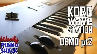 Korg WAVESTATION demo PT2 | ROM1 preset sounds