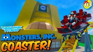 Building a Monsters Inc Themed Ride! | Pixar's Adventure Park • #3