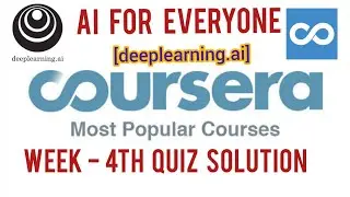 Coursera: AI For Everyone Week 4th Quiz Answers |deeplearning.ai AI for Everyone Assignments Quiz  4