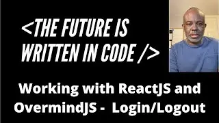 Working With Ionic Framework ReactJS and OvermindJS - User Login / Logout