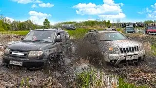 НАЗАД ДОРОГИ НЕТ! OFFROAD ПОШЕЛ НЕ ПО ПЛАНУ! TOYOTA, MITSUBISHI, SUZUKI, RENAULT, УАЗ, НИВА