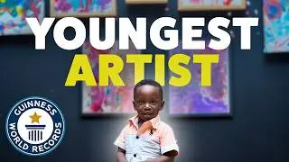 Worlds Youngest Artist and Worlds Largest Tongue | Records Weekly - Guinness World Records