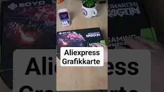 Gaming Grafikkarte von Aliexpress gekauft/ #abonnieren /moschuss.de