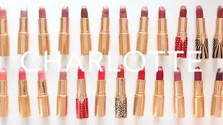 Charlotte Tilbury Lipstick Collection | 25 Matte Revolution Shade Swatches