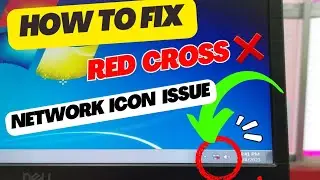 How To Fix Red Cross ❌️ On Network Icon Issue In Windows 10, 11 & 7