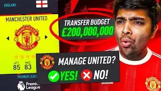 NEW SERIES BEGINS🔥- FIFA 22 Man United Career Mode EP1