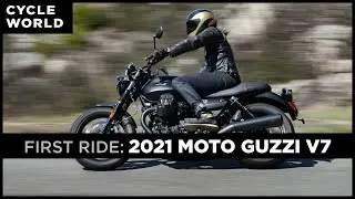 2021 Moto Guzzi V7 Stone First Ride Review