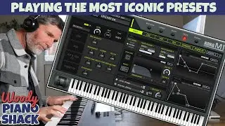 KORG M1 Synthesizer - FAMOUS PRESET SOUNDS (and classic songs)