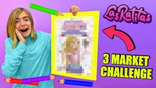 3 MARKER CHALLENGE LAS RATITAS GISELE Y CLAUDIA colores