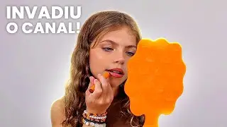 A CATARINA INVADIU O CANAL e fez SUA MAKE PARA ESCOLA!