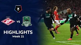 Highlights Spartak vs Krasnodar (0-1) | RPL 2019/20