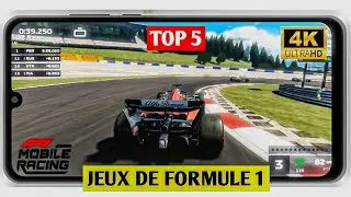 Top 5 Meilleurs Jeux de Formule 1 sur Mobile (Android/iOS)