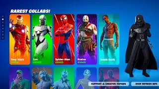 25 RAREST Fortnite Collabs!