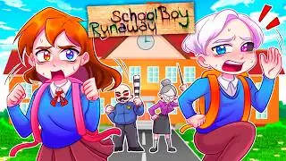 😨 Майнкрафт но Я СБЕЖАЛ ИЗ ШКОЛЫ в SCHOOLBOY RUNAWAY