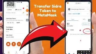 Transfer Sidra Token to MetaMask Wallet | Easy Step-by-Step Guide