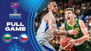 Lithuania v Czech Republic - Full Game - FIBA EuroBasket Qualifiers 2022