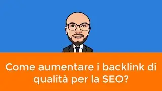 Come aumentare i backlink per la SEO?